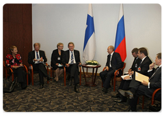 Председатель Правительства Российской Федерации В.В.Путин встретился с Премьер-министром Финляндской Республики Матти Ванханеном|1 сентября, 2009|14:31