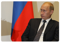 Председатель Правительства Российской Федерации В.В.Путин встретился с Председателем Совета Министров Республики Болгария Бойко Борисовым|1 сентября, 2009|14:31