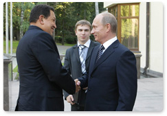 Prime Minister Vladimir Putin met with Hugo Chavez, President of the Bolivarian Republic of Venezuela