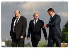 В ходе рабочей поездки в Тульскую область В.В.Путин посетил ГУП  «Конструкторское бюро приборостроения»|14 сентября, 2009|22:39