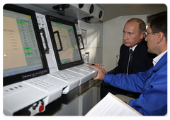 В ходе рабочей поездки в Тульскую область В.В.Путин посетил ГУП  «Конструкторское бюро приборостроения»|14 сентября, 2009|22:39