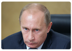 В.В.Путин, находящийся в рабочей поездке по Краснодарскому краю, провел совещание по вопросам строительства олимпийских объектов г.Сочи|17 сентября, 2009|19:33