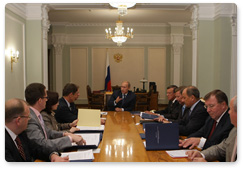 Prime Minister Vladimir Putin chaired a meeting of Vnesheconombank’s Supervisory Board