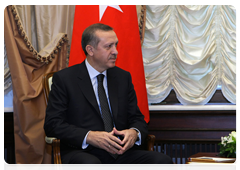 Премьер-министр Турции Р.Т.Эрдоган на переговорах с Председателем Правительства Российской Федерации В.В.Путиным|13 января, 2010|15:26