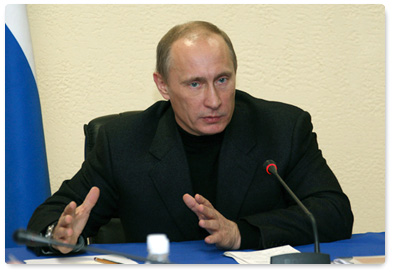 Prime Minister Vladimir Putin chairs a meeting on poultry production and development of Russia’s poultry market