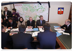 Russian Prime Minister Vladimir Putin held a meeting on the development of the North Caucasus Federal District|23 january, 2010|19:13