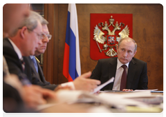 Russian Prime Minister Vladimir Putin held a meeting on the development of the North Caucasus Federal District|23 january, 2010|19:36