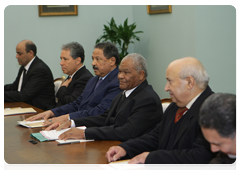 Abu Bakr Younis Jaber, Secretary of the Libyan General Interim Committee for Defence meets with Prime Minister Vladimir Putin|29 january, 2010|18:40