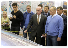 Prime Minister Vladimir Putin inspecting construction sites for Olympic facilities in Sochi|13 october, 2010|17:28