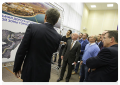 Prime Minister Vladimir Putin inspecting construction sites for Olympic facilities in Sochi|13 october, 2010|17:28