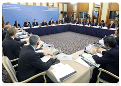 Prime Minister Vladimir Putin during a meeting of the Foreign Investment Advisory Council|18 october, 2010|15:31