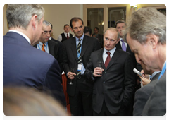 Prime Minister Vladimir Putin after a meeting of the Foreign Investment Advisory Council|18 october, 2010|19:44