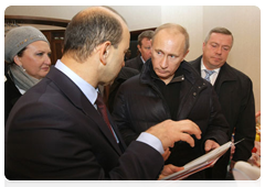 Prime Minister Vladimir Putin visiting the agricultural holding company Eurodon|22 october, 2010|20:55