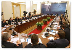 Prime Minister Vladimir Putin chairs a meeting in Rostov-on-Don on harvesting results and the development of livestock farming