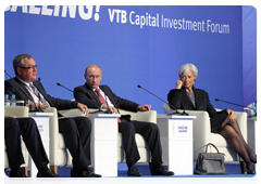 Prime Minister Vladimir Putin taking part in the investment forum Russia Calling|5 october, 2010|15:43