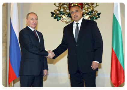 Prime Minister Vladimir Putin holding a limited attendance talks with Bulgarian Prime Minister Boyko Borissov|13 november, 2010|18:46