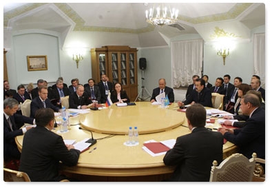 Prime Minister Vladimir Putin attends meeting of the Customs Union’s governing board