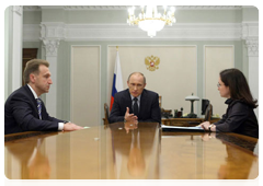 Prime Minister Vladimir Putin at the meeting on helping Russian delegations work more effectively in intergovernmental commissions|2 november, 2010|17:08