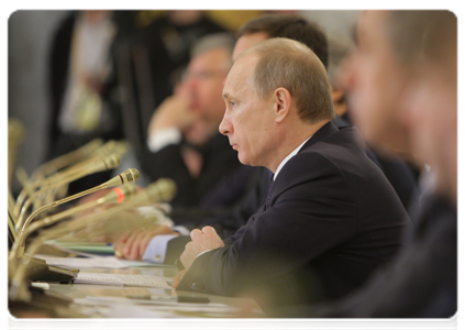 Prime Minister Vladimir Putin during negotiations with Premier of the PRC State Council Wen Jiabao|23 november, 2010|13:50