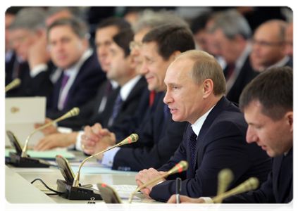 Prime Minister Vladimir Putin during negotiations with Premier of the PRC State Council Wen Jiabao|23 november, 2010|13:50