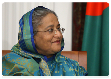 Bangladesh Prime Minister Sheikh Hasina meeting with Prime Minister Vladimir Putin|23 november, 2010|20:09