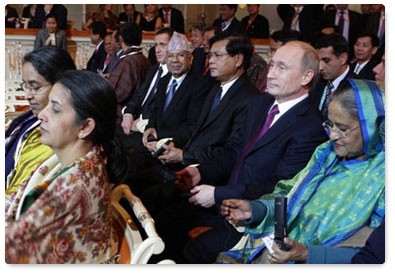 Prime Minister Vladimir Putin attends Help the Tigers! concert held as part of International Tiger Conservation Forum