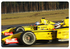Prime Minister Vladimir Putin at the wheel of a Formula One race car|7 november, 2010|14:55
