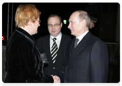 Prime Minister Vladimir Putin at a meeting with Finnish President Tarja Halonen|9 november, 2010|21:11