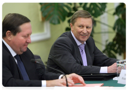 Deputy Prime Minister Sergei Ivanov at a meeting in Severodvinsk on drafting the state arms programme for 2011–2020|13 december, 2010|20:27