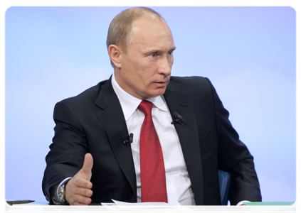 Специальная программа «Разговор с Владимиром Путиным. Продолжение»|16 декабря, 2010|15:15