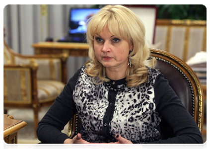 Minister of Healthcare and Social Development Tatyana Golikova at the meeting with Prime Minister Vladimir Putin|18 december, 2010|13:00