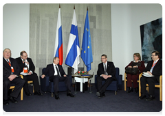 Prime Minister Vladimir Putin meets with Finnish Prime Minister Matti Taneli Vanhanen|10 february, 2010|18:13