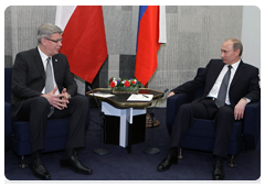 Prime Minister Vladimir Putin meeting with Latvian President Valdis Zatlers|10 february, 2010|21:28