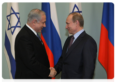 Prime Minister Vladimir Putin with Israeli Prime Minister Benjamin Netanyahu|16 february, 2010|19:06