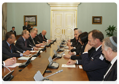 Prime Minister Vladimir Putin with Israeli Prime Minister Benjamin Netanyahu|16 february, 2010|19:06