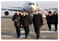 Prime Minister Vladimir Putin arrived at the Siberian Federal District for a working trip|24 february, 2010|09:36