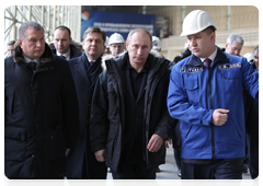 Prime Minister Vladimir Putin visiting the Sayano-Shushenskaya Hydroelectric Power Plant|24 february, 2010|09:46