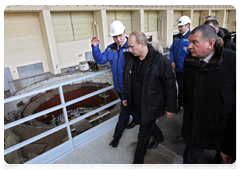 Prime Minister Vladimir Putin visiting the Sayano-Shushenskaya Hydroelectric Power Plant|24 february, 2010|09:46