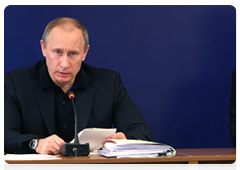 Председатель Правительства Российской Федерации В.В.Путин провел совещание по инвестиционной программе электроэнергетики|24 февраля, 2010|10:57