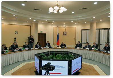 Председатель Правительства Российской Федерации В.В.Путин провел совещание по инвестиционной программе ОАО «РЖД»