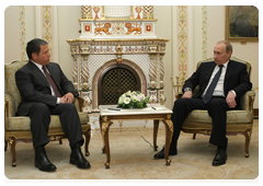 Prime Minister Vladimir Putin and King Abdullah II of Jordan|10 march, 2010|21:16