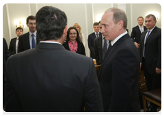 Prime Minister Vladimir Putin and King Abdullah II of Jordan|10 march, 2010|21:17