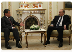 Prime Minister Vladimir Putin and King Abdullah II of Jordan|10 march, 2010|21:19