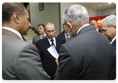 Prime Minister Vladimir Putin takes part in an online conference with representatives of the Indian public|12 march, 2010|17:07