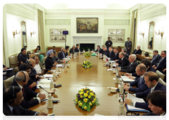 Prime Minister Vladimir Putin held talks with Indian Prime Minister Dr Manmohan Singh|12 march, 2010|18:08