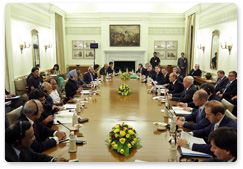 Prime Minister Vladimir Putin held talks with Indian Prime Minister Dr Manmohan Singh