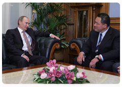 Prime Minister Vladimir Putin meets with Olympic judo champion and Tokai University professor Yasuhiro Yamashita|16 march, 2010|15:09