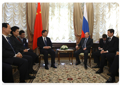 Prime Minister Vladimir Putin meets with Chinese Vice President Xi Jinping|23 march, 2010|16:05