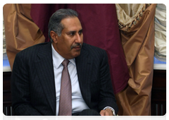 Qatari Prime Minister and Minister of Foreign Affairs Hamad bin Jassim Al Thani during a meeting with Prime Minister Vladimir Putin|24 march, 2010|16:54