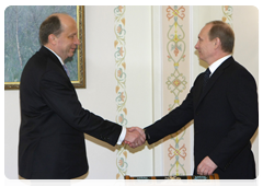 Prime Minister Vladimir Putin meets with Lithuanian Prime Minister Andrius Kubilius|26 march, 2010|13:44